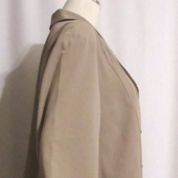 Womens Ladies Plus DANNY & NICOLE Biege Jacket & Pants Suit 22W 22 Woman - Picture 3 of 11